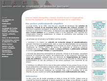 Tablet Screenshot of iscra.org
